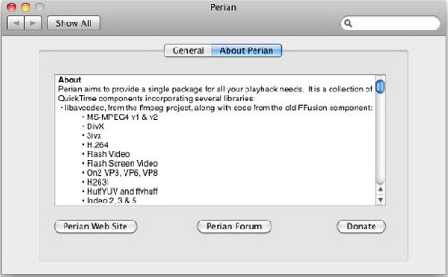 Perian For Mac