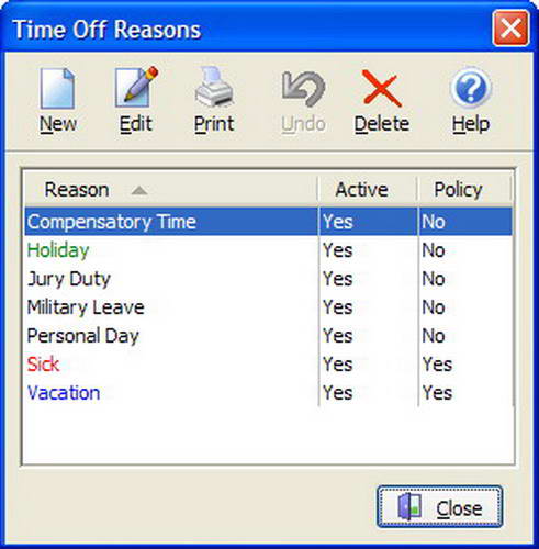 TimeOff Administrator