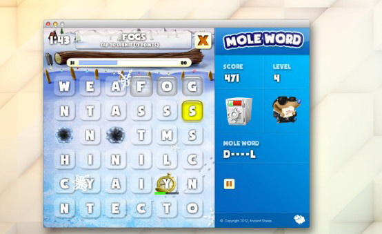 鼹鼠挖宝Mole word For Mac