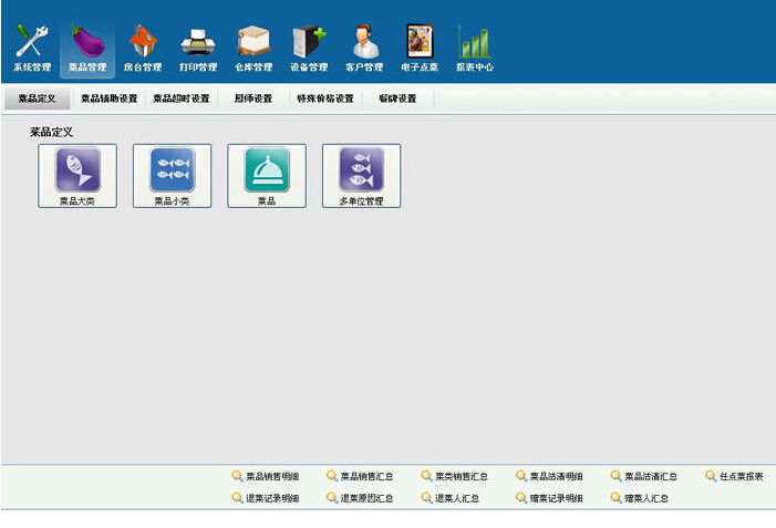 回头客餐饮管理系统