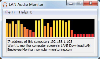 LAN Audio Monitor