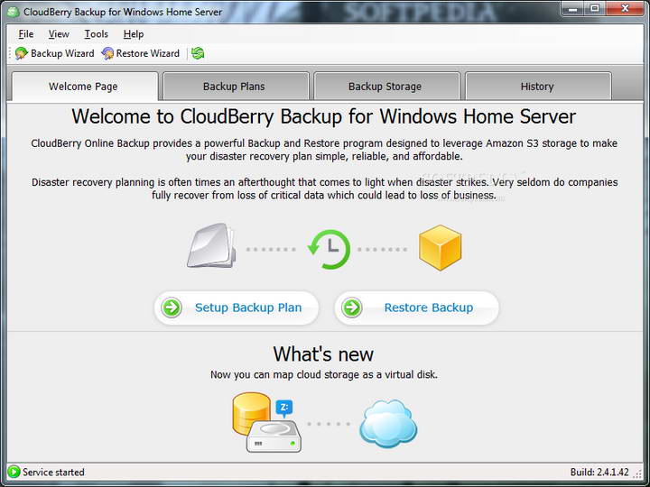 CloudBerry Backup for WHS