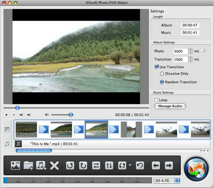 Xilisoft Photo DVD Maker For Mac