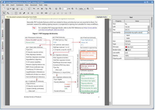 Master PDF Editor For Linux(64bit)