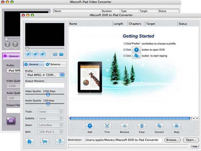 iMacsoft DVD to iPad Suite For Mac