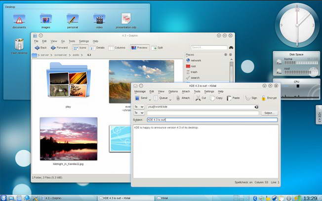 Kool Desktop Environment(KDE)