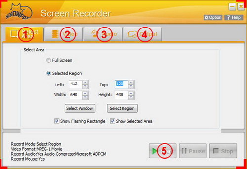 SnowFox Screen Recorder