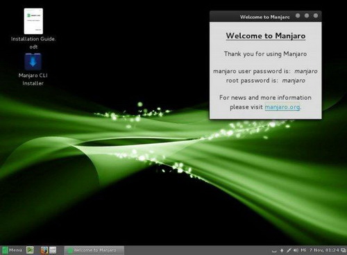 Manjaro Linux Cinnamon Community Edition