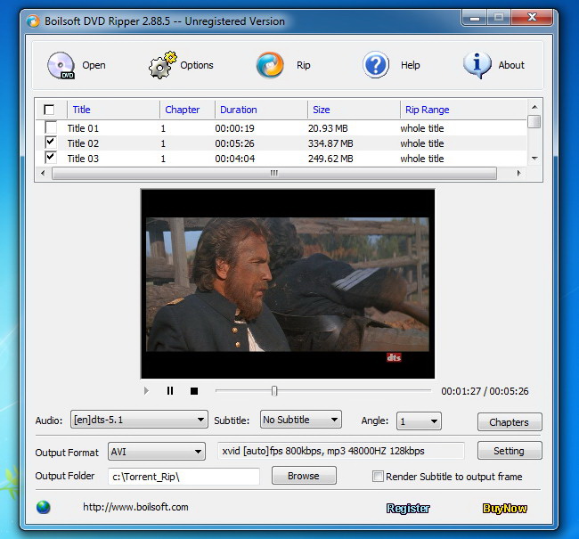 Bolisoft DVD Ripper