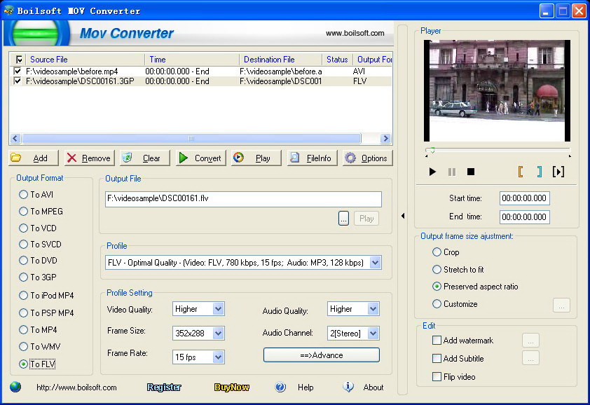 Bolisoft MOV Converter