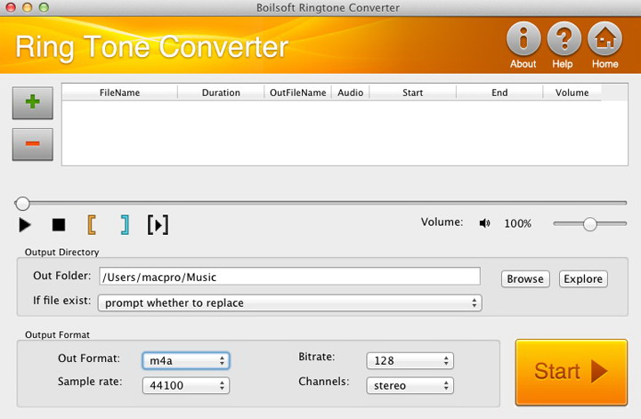 Boilsoft RingTone Converter for Mac