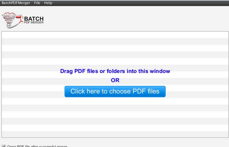 Batch PDF Merger For Mac