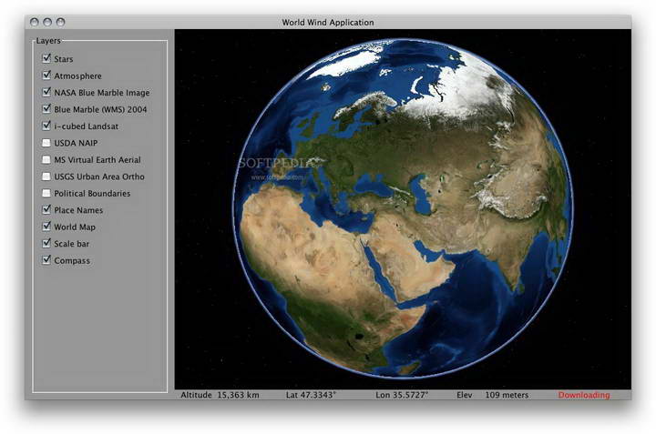 World Wind Java SDK  For Mac