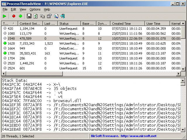 ProcessThreadsView (x32)