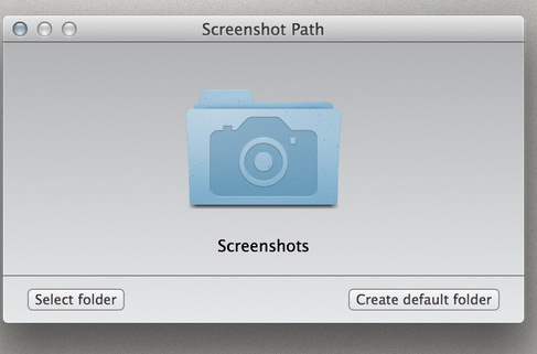 Screenshot PathScreenshot Path for mac