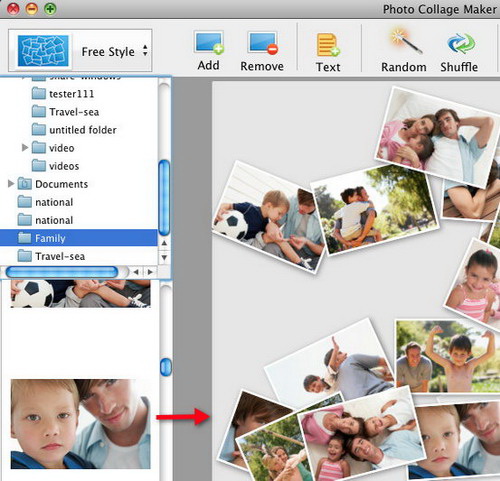 SnowFox Photo Collage Maker For Mac