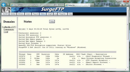 SurgeFTP Server For Linux(64bit)