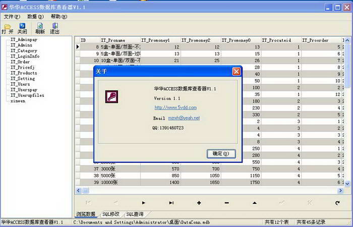 华华ACCESS数据库查看器