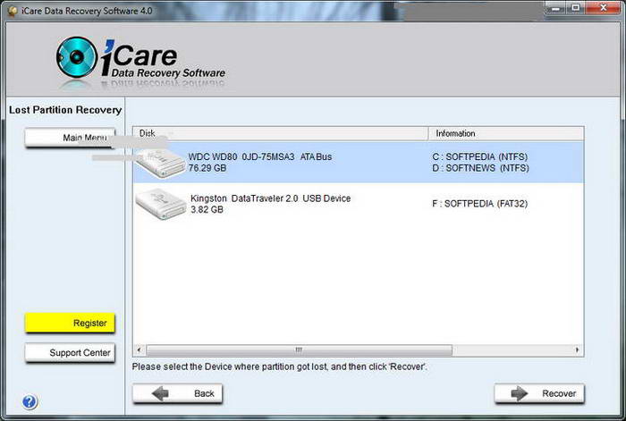 iCare Data Recovery Professional