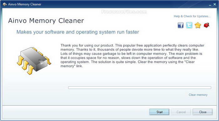 Ainvo Memory Cleaner