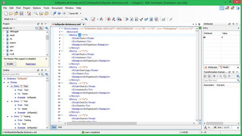 oXygen XML Developer For OS X 10.8 and later