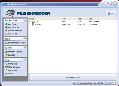 FS File Shredder