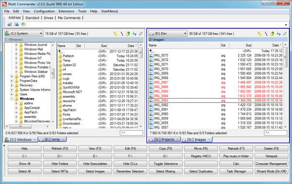 Multi Commander Portable