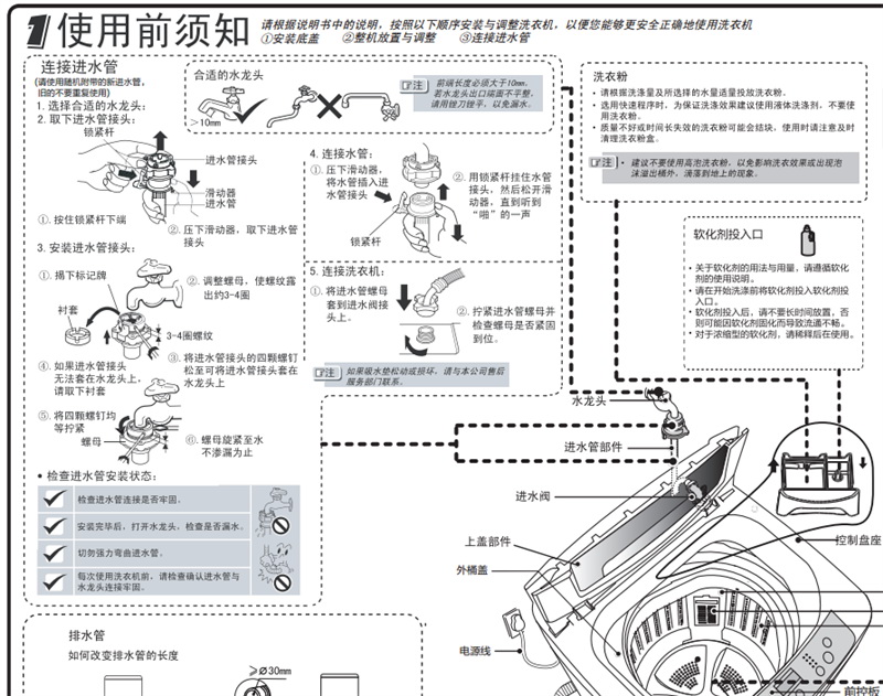 海尔MS85188BZ31洗衣机使用说明书