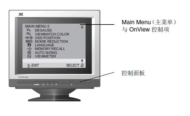优派E70F显示器使用说明书