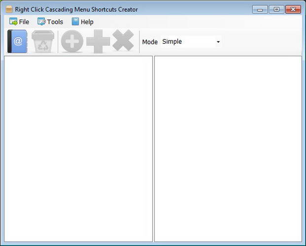 Right Click Cascading Menu Creator Portable