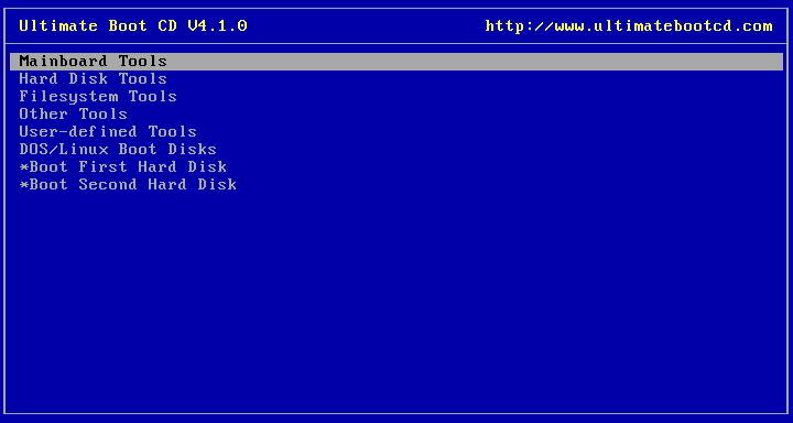 Ultimate Boot CD