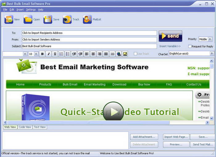 BBmail Email Marketing Software