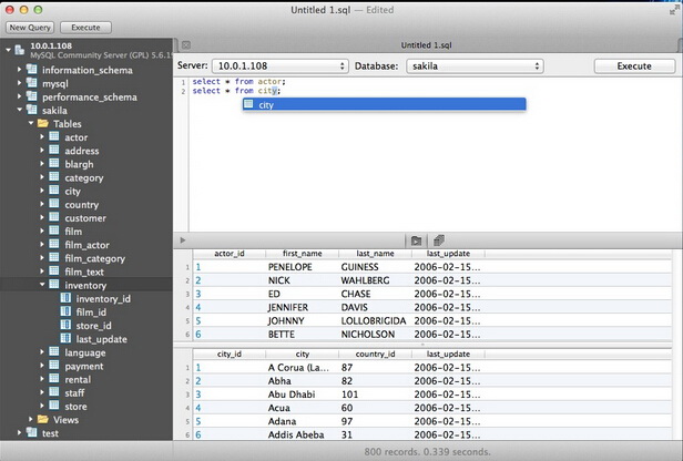 SQLPro for MySQL