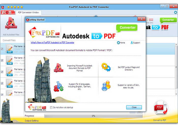 AutoDesk转换成PDF转换器