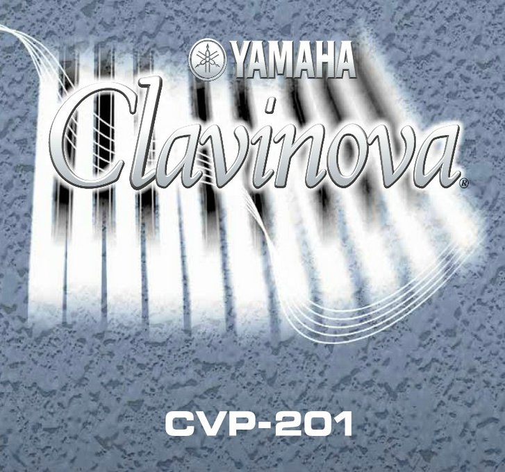 雅马哈CVP-201英文说明书