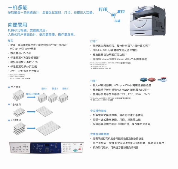 富士施乐打印机2000N2型说明书