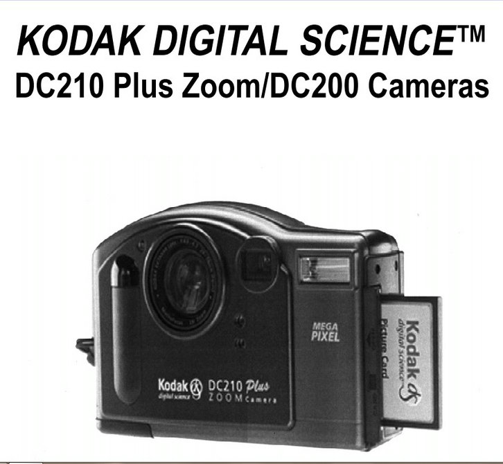 柯达DC210 Plus数码相机说明书