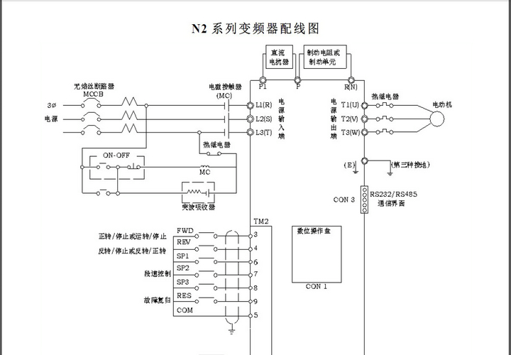 台安N2变频器说明书