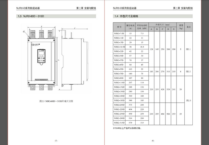 正泰NJR2-11D软起动器使用说明书