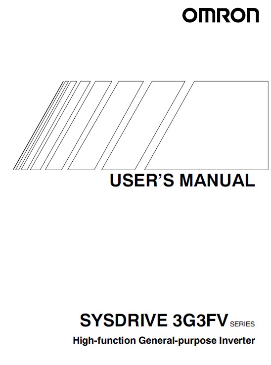 &nbsp;欧姆龙(OMRON) 3G3FV-A4022变频器 说明书