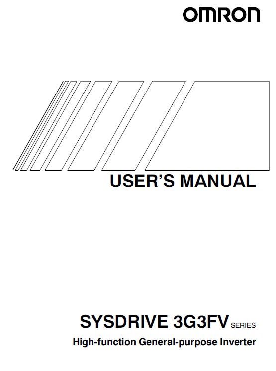 &nbsp;欧姆龙(OMRON) 3G3FV-A2015变频器 说明书