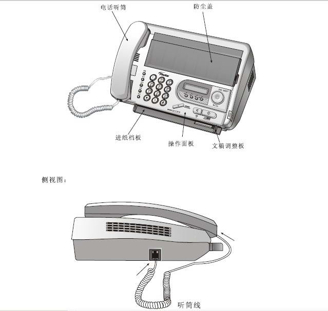 Photar FAX3829+传真机说明书