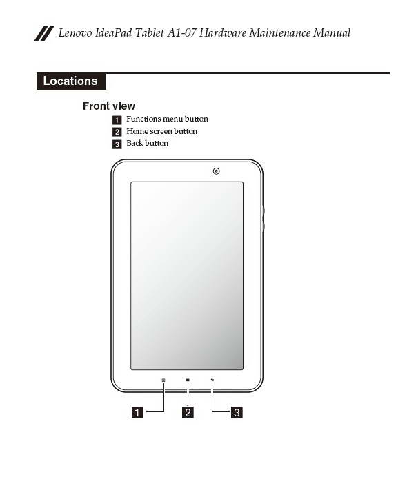 联想IdeaPad Tablet A1-07笔记本电脑说明书