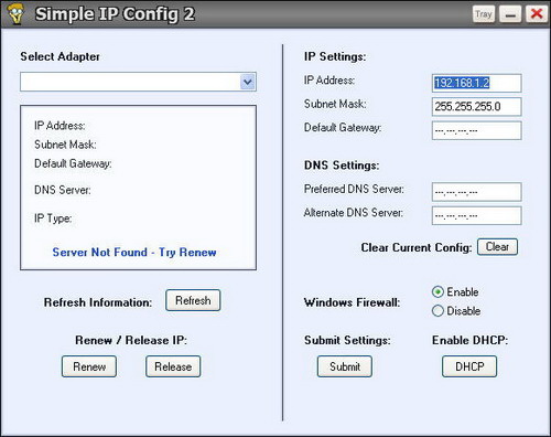 Simple IP Config