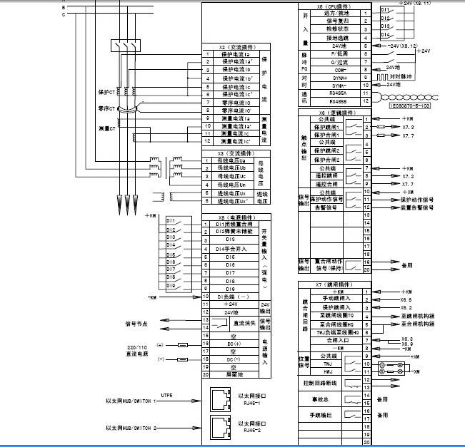 四方CSC-241C数字式厂（所）用变保护测控装置说明书