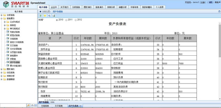 Smartbi电子表格版