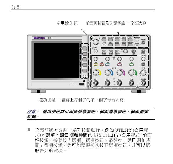 TDS2012B数字示波器使用手册