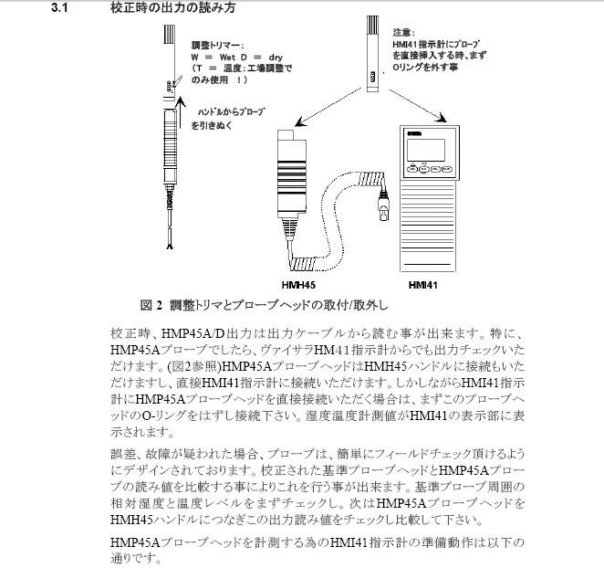 VAISALA HMP45AD温湿度传感器说明书