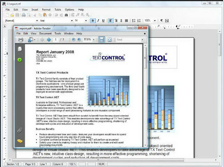 TX Text Control .NET for Windows Forms