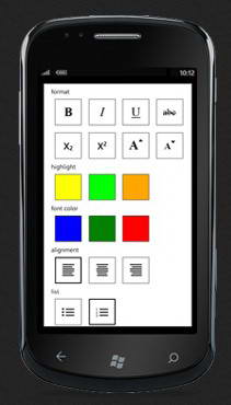 ComponentOne Studio For Windows Phone